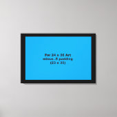 Horizontale Wrap-Leinwand mit 24 x 36 Dicke Leinwanddruck (Vorderseite)