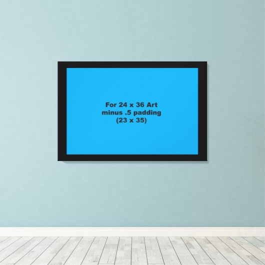 Horizontale Wrap-Leinwand mit 24 x 36 Dicke Leinwanddruck (Insitu (Holzboden))