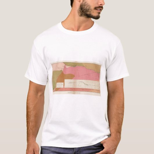 Horizontaler Abschnitt der Comstock Ader Süd T-Shirt (Vorderseite)
