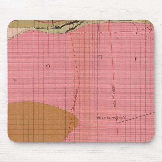 Horizontaler Abschnitt der Comstock Lode South Mousepad (Vorne)