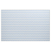 Horizontaler Baby-Blau-u. Weiß-Zickzack Stoff (Yard (91,4 cm))