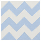 Horizontaler Baby-Blau-u. Weiß-Zickzack Stoff (Nahaufnahme)