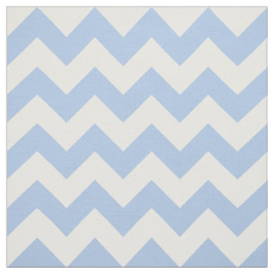 Horizontaler Baby-Blau-u. Weiß-Zickzack Stoff