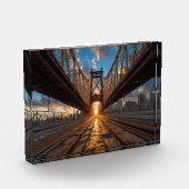 Horizontaler Block Fotoblock (Links)