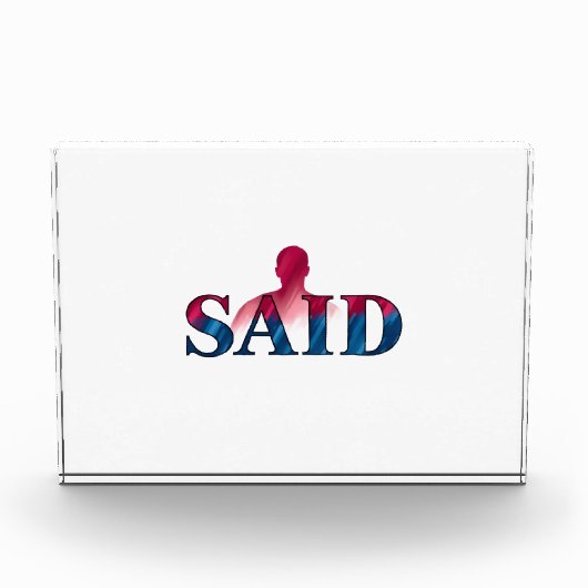 Horizontaler Blockblock Fotoblock (Vorderseite)