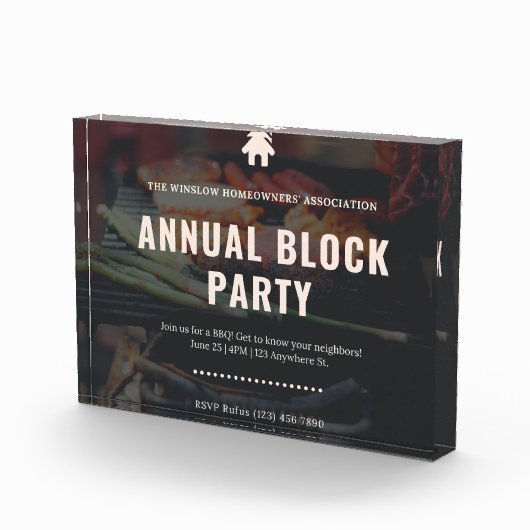 Horizontaler Blockblock Fotoblock (Rechts)