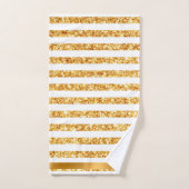 Horizontaler Glitzer Boho Popular Collection Badhandtuch Set (Handtuch)