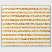 Horizontaler Glitzer Boho Popular Collection Geschenkpapier (Flach)