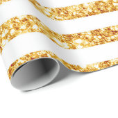 Horizontaler Glitzer Boho Popular Collection Geschenkpapier (Rolleneckpunkt)