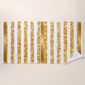 Horizontaler Glitzer Boho Popular Collection Strandtuch (Vorderseite)