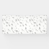 Horizontaler, grauer Cloud-Banner Banner (Horizontal)