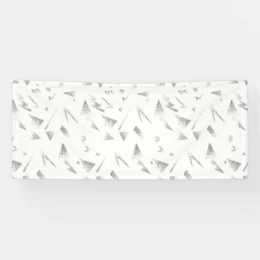 Horizontaler, grauer Cloud-Banner Banner (Horizontal)