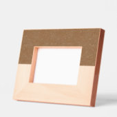 Horizontaler Holzrahmen - Walnuss und Ahorn Geätzte Rahmen (Links)