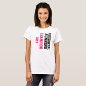 Horizontaler laufender Damen-T - Shirt des (Vorne ganz)
