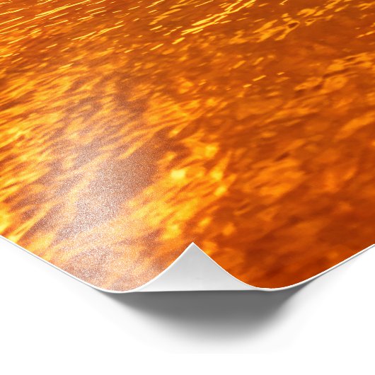 Horizontaler Palmensunset-Foto Fotodruck (Ecke)