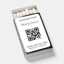 Horizontaler QR-Code für kundenspezifische Unterne