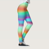 Horizontaler Regenbogen Leggings (Rechts)