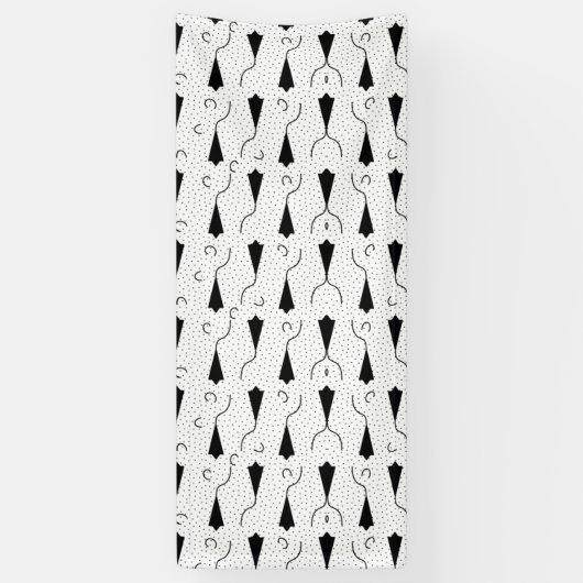 Horizontaler, schlichter grauer Banner (Vertikal)