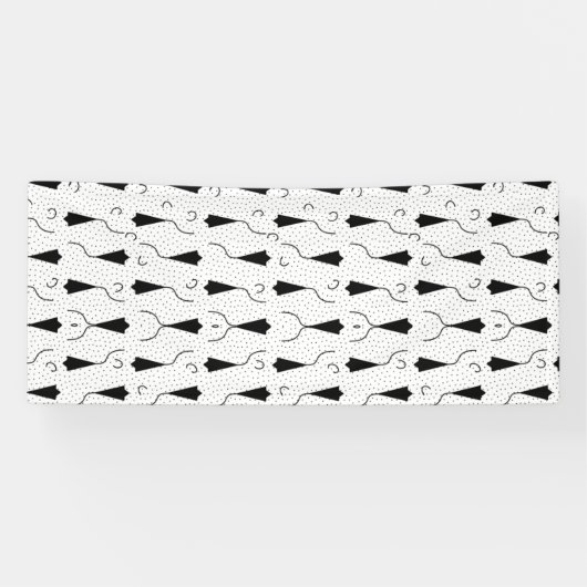 Horizontaler, schlichter grauer Banner (Horizontal)