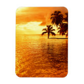 Horizontaler Sonnenuntergang Magnet (Vertikal)