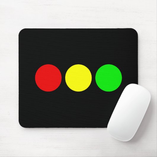 Horizontaler Stoplight Mousepad (Mit Mouse)