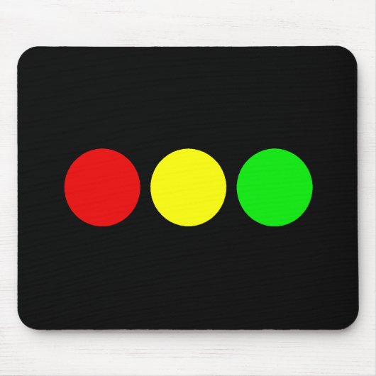 Horizontaler Stoplight Mousepad (Vorne)