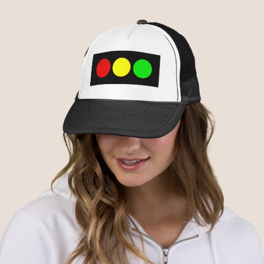 Horizontaler Stoplight Truckerkappe (Beispiel)