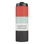 Horizontaler Streifen für das Skriptmonogramm Thermosbecher (Vorderseite)