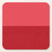 Horizontaler Untersetzer für rotes Tomatenstück (Vorderseite)