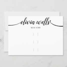 Horizontales 3-Haarschnitt-12x18 Einladung