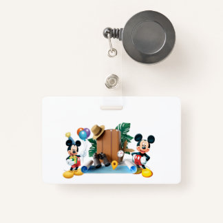 Horizontales Abzeichen Ausweis