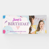 Horizontales Banner für niedliche und moderne Gebu (Horizontal)