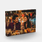 Horizontales Block-Fotoblock Fotoblock (Links)
