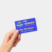 Horizontales CFMC-Abzeichen für Rufzeichen und Nam Ausweis (Handheld)