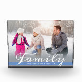 Horizontales Foto für Familien überlagern (Vorderseite)