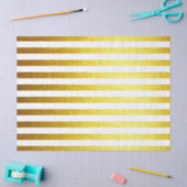 Horizontales Gewebe aus Streifen Seidenpapier (Basteln)