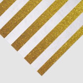 Horizontales Gewebe aus Streifen Seidenpapier (Detail)