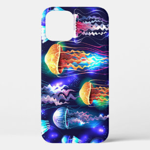 Horizontales glühendes Unterwasser-Quallen-Banner Case-Mate iPhone Hülle