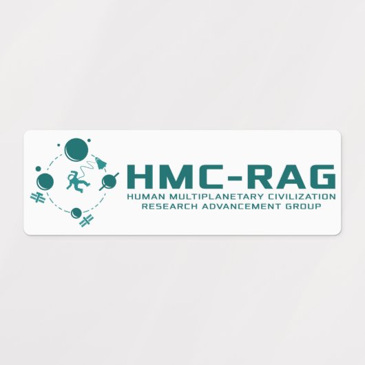 Horizontales HMC-RAG Etiketten (Design 1)