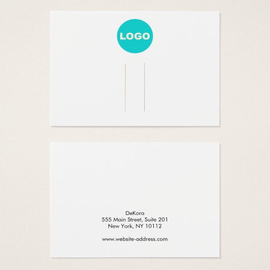 Horizontales Logo (Vorne & Hinten)