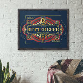 Horizontales Logo "BUTTERBEER™" Poster