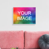 Horizontales Logo für Fotos mit benutzerdefinierte Leinwanddruck (Insitu (Wohnzimmer))