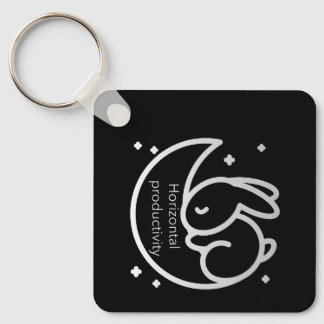 Horizontales Nickerchen für den produktiven Schlaf Schlüsselanhänger