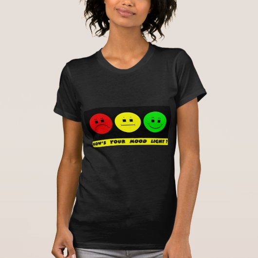 Horizontales schwermütiges T-Shirt (Vorderseite)