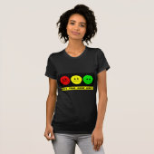 Horizontales schwermütiges T-Shirt (Vorne ganz)