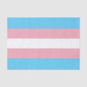Horizontales Transgender-Pricing-Flag Seidenpapier (Vorderseite)