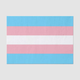 Horizontales Transgender-Pricing-Flag Seidenpapier