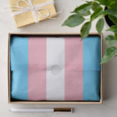 Horizontales Transgender-Pricing-Flag Seidenpapier (Geschenk)