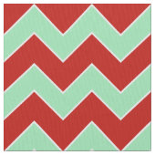 Horizontales Weihnachtszickzack-Muster-Gewebe Stoff (Nahaufnahme)