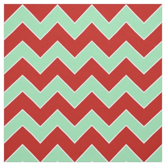 Horizontales Weihnachtszickzack-Muster-Gewebe Stoff (Muster)
